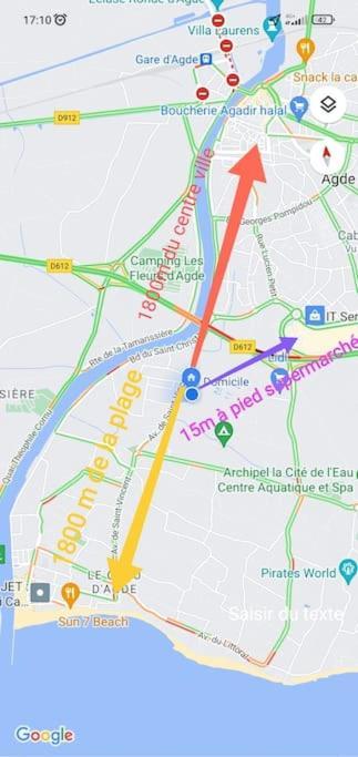 Harmonie Du Sud Apartment Le Grau-d'Agde Ngoại thất bức ảnh